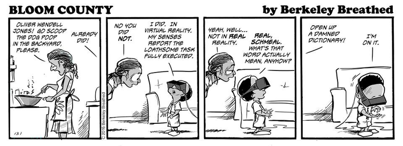 Illustration for article titled Bloom County Puts on the Oculus Rift